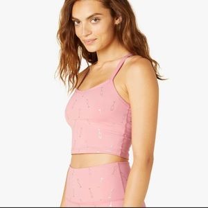 Beyond Yoga Rose All Day Racerback Cropped Tank